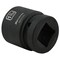Dynamic 1" Drive Standard Socket, Black Phosphate, Tools 1-7/16" X 1" Drive, 6 Point Standard Length D025346 - alternate 5